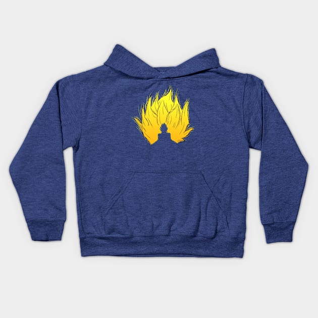 Super Saiyan 'Do Kids Hoodie by theshirtsmith